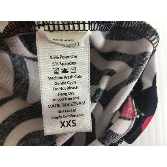 Lularoe Irma Disney Minnie Mouse Top Black White Pink Geometric XXS Tunic - Picture 12 of 12